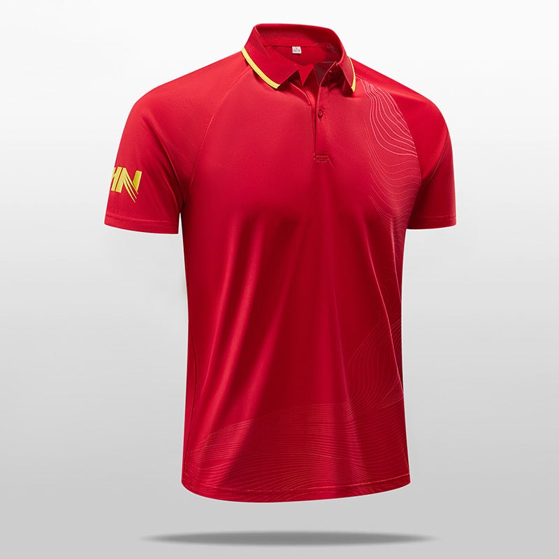 Training Clothes For Men And Women, Casual Sports Polo Short-Sleeved Referee Uniforms, Martial Arts Uniforms, Coach Uniforms, Group Activities - Image 5