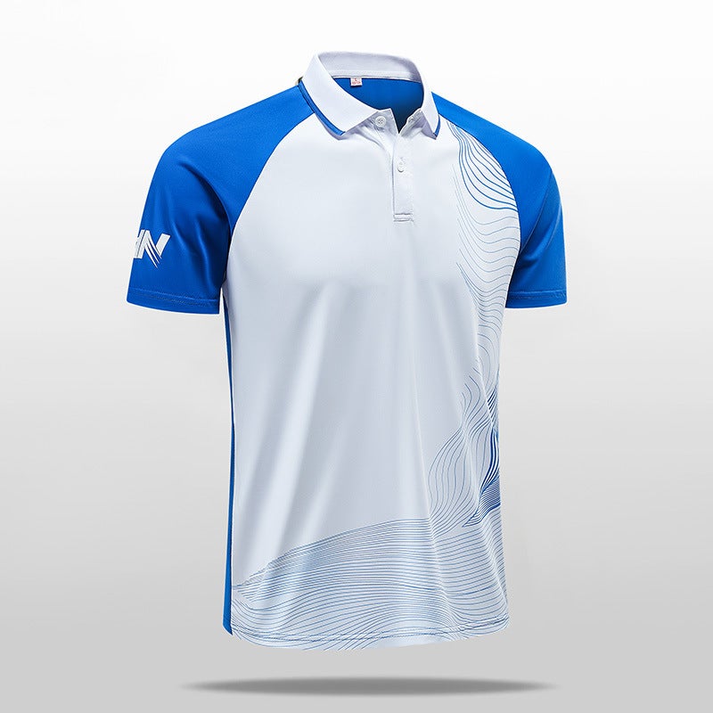 Training Clothes For Men And Women, Casual Sports Polo Short-Sleeved Referee Uniforms, Martial Arts Uniforms, Coach Uniforms, Group Activities - Image 2