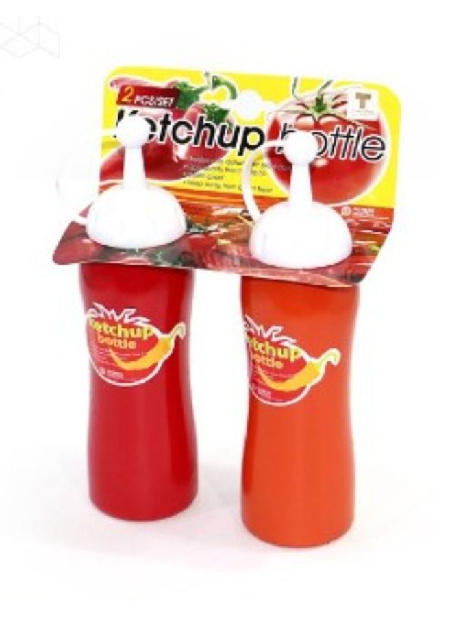 أرت لوك عصار كاتشب بلاستيك 2حبه