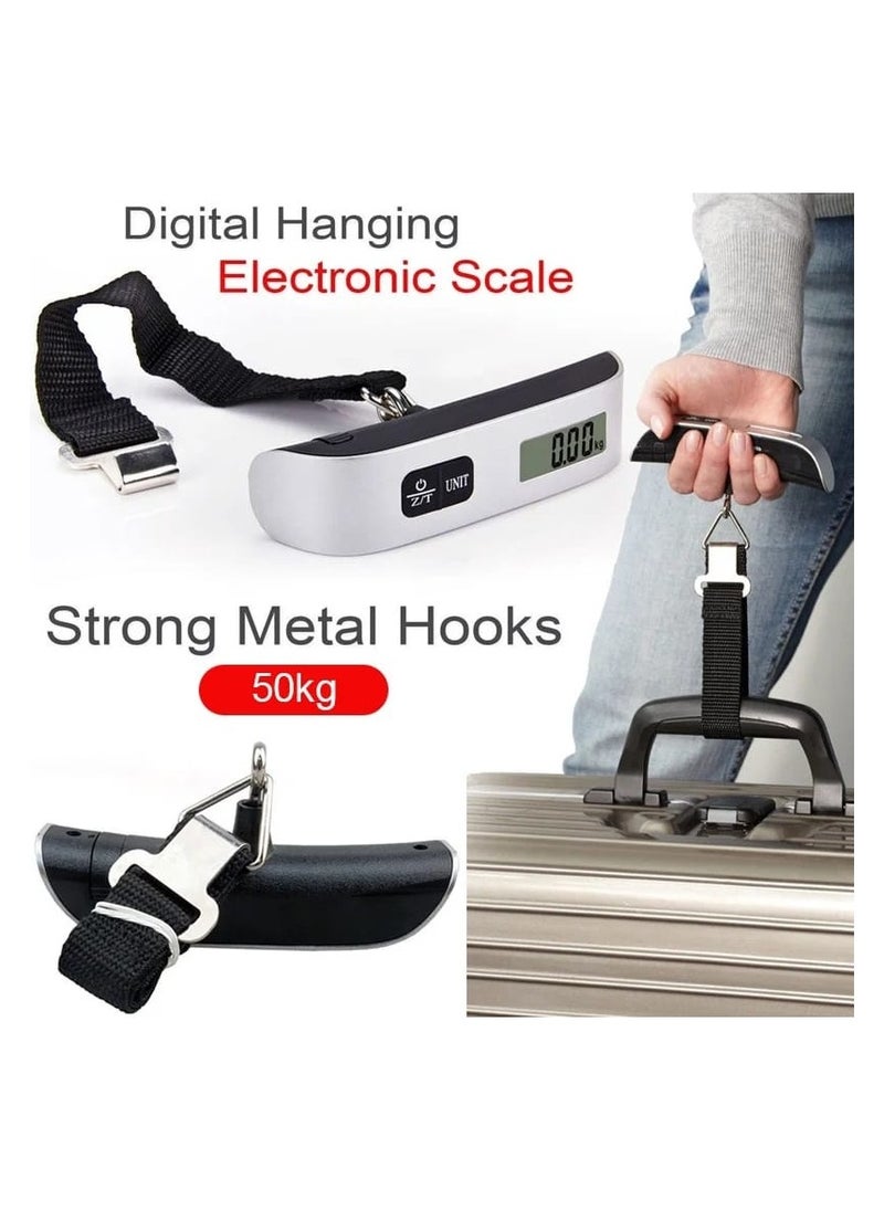 Luggage scale, electronic digital scale for weighing hand luggage and travel bags with an LCD screen - pzsku/Z09E639E7C73AD50EF9E0Z/45/_/1723373651/e0e0af4c-f1d4-4c08-a813-d69247de5066