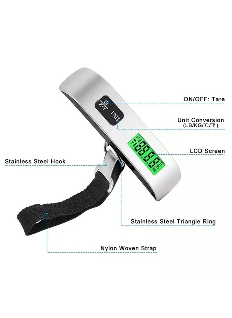 Luggage scale, electronic digital scale for weighing hand luggage and travel bags with an LCD screen - pzsku/Z09E639E7C73AD50EF9E0Z/45/_/1723373692/aa1e0402-8bbc-428a-a93b-018296cefe1c