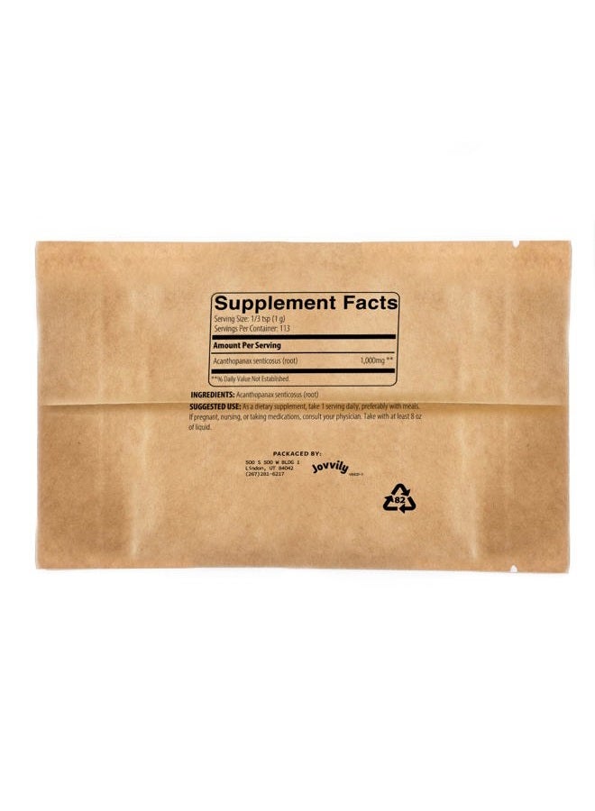 Jovvily Eleuthero Root Extract Powder - 4oz - Siberian Ginseng - Adaptogen - Non-GMO - Image 2