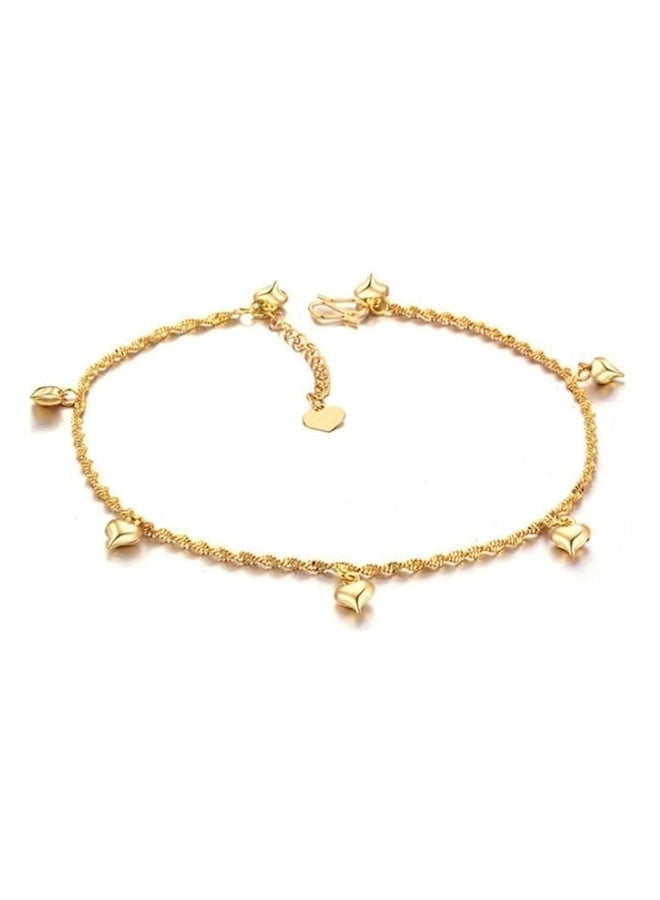 اليشمك خلخال مطلي بالذهب - Image 1