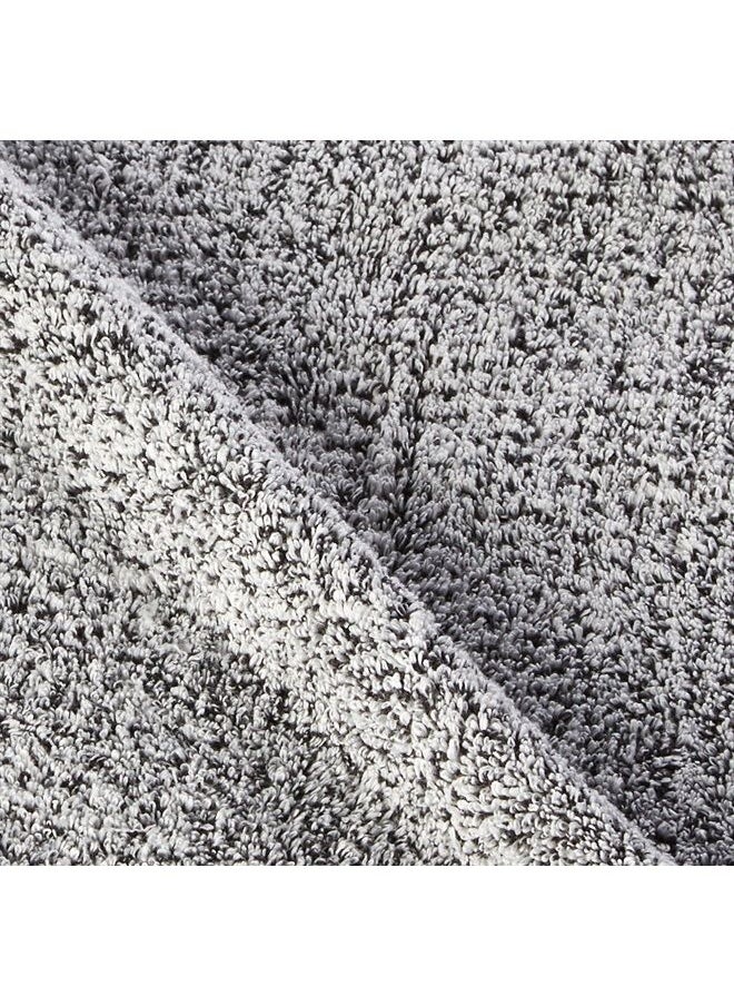 Everplush Diamond Jacquard Bath Towel Set, 10 Piece, Grey  - Image 2