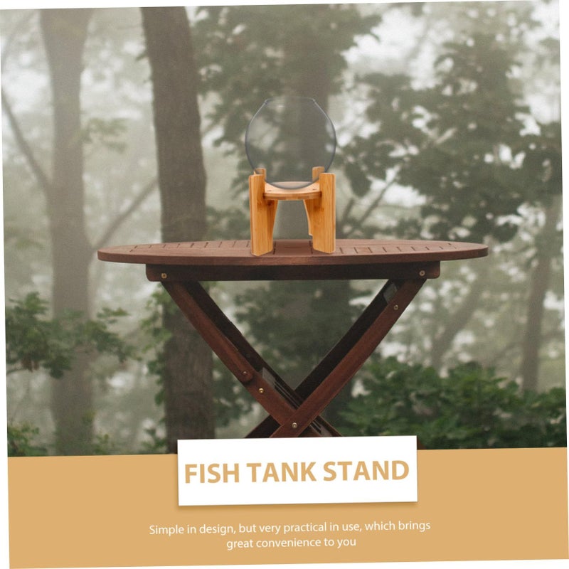 Elegant Round Beverage Dispenser Stand Vase Holder for Fish Display Party Home Decor - Image 5