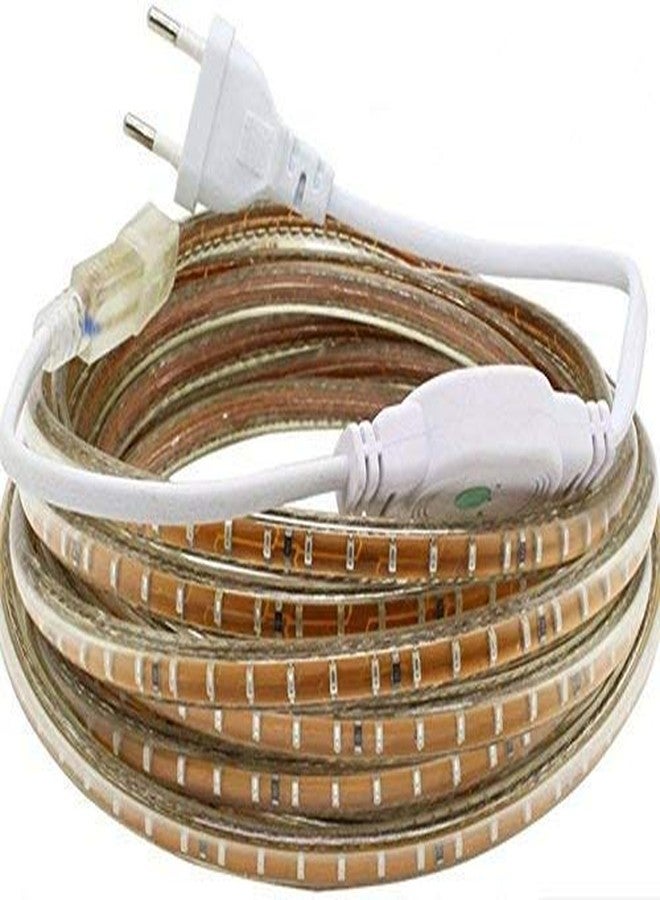 Desidiya ® 5 Meter LED Rope Light for Decoration-Waterproof Decorative Lights,Cove Light for Ceiling | LED Pipe Light for Home Decor | Led Strip Lights for Diwali Decoration,Birthday (Warm White) - Image 5