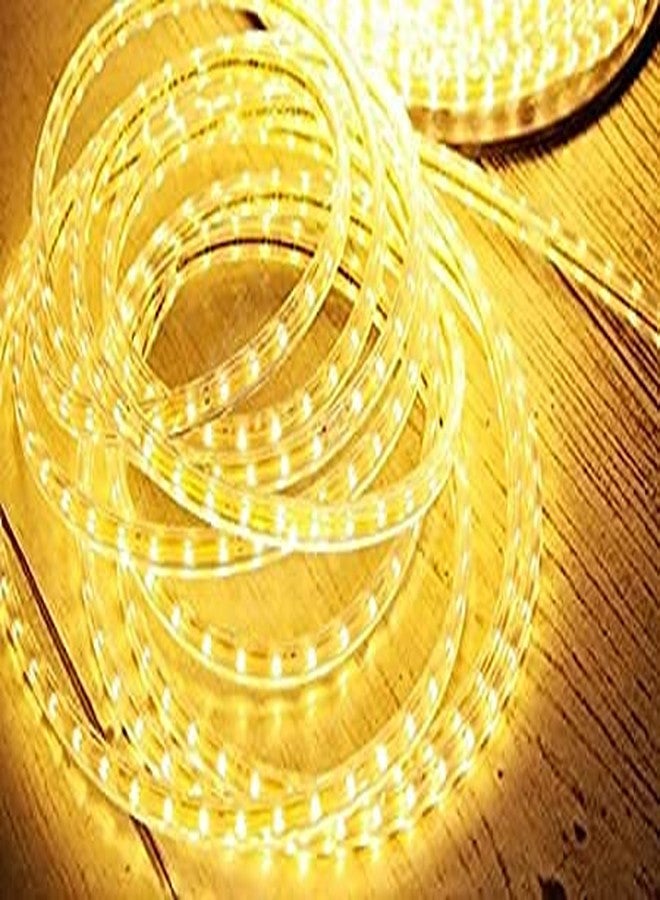 Desidiya ® 5 Meter LED Rope Light for Decoration-Waterproof Decorative Lights,Cove Light for Ceiling | LED Pipe Light for Home Decor | Led Strip Lights for Diwali Decoration,Birthday (Warm White) - Image 3