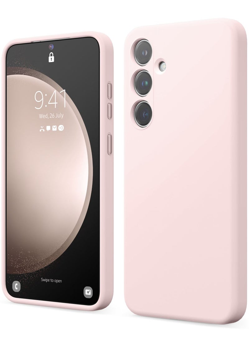 Elago Silicone for Samsung Galaxy S24 Plus Case Cover - Lovely Pink - Image 1