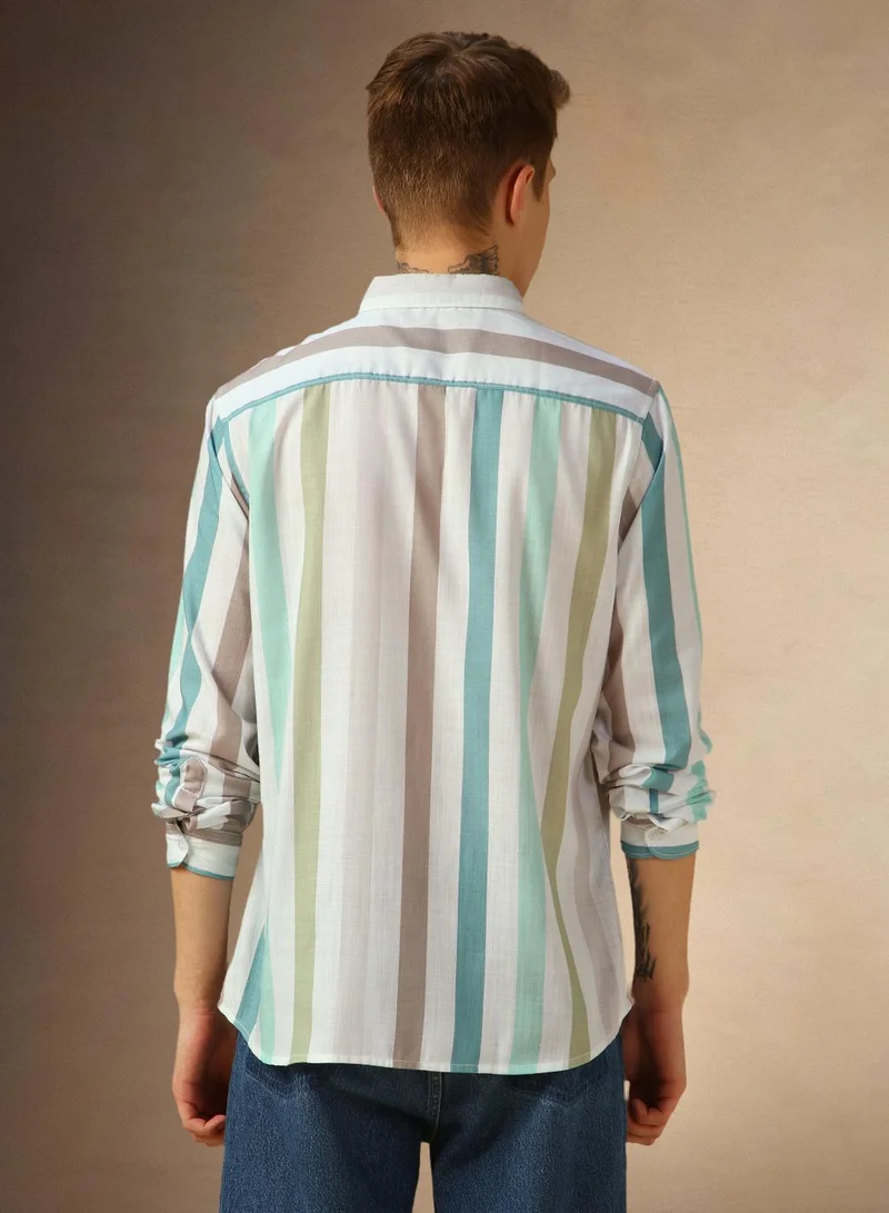 Dennis Lingo Multicolour Shirt For Men For Men