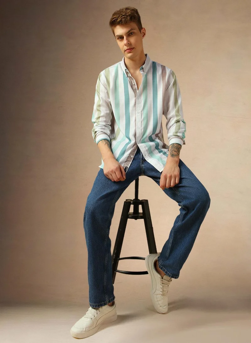 Dennis Lingo Multicolour Shirt For Men For Men