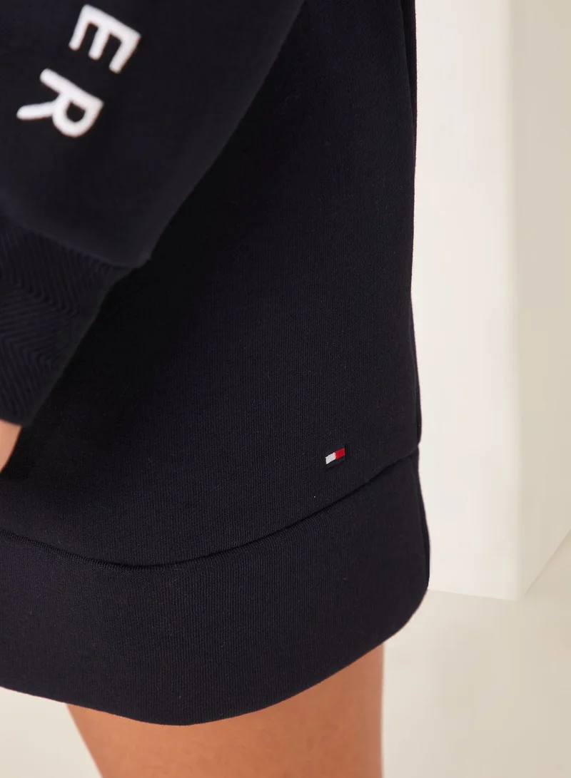 TOMMY HILFIGER Paloma Logo Hooded Dress