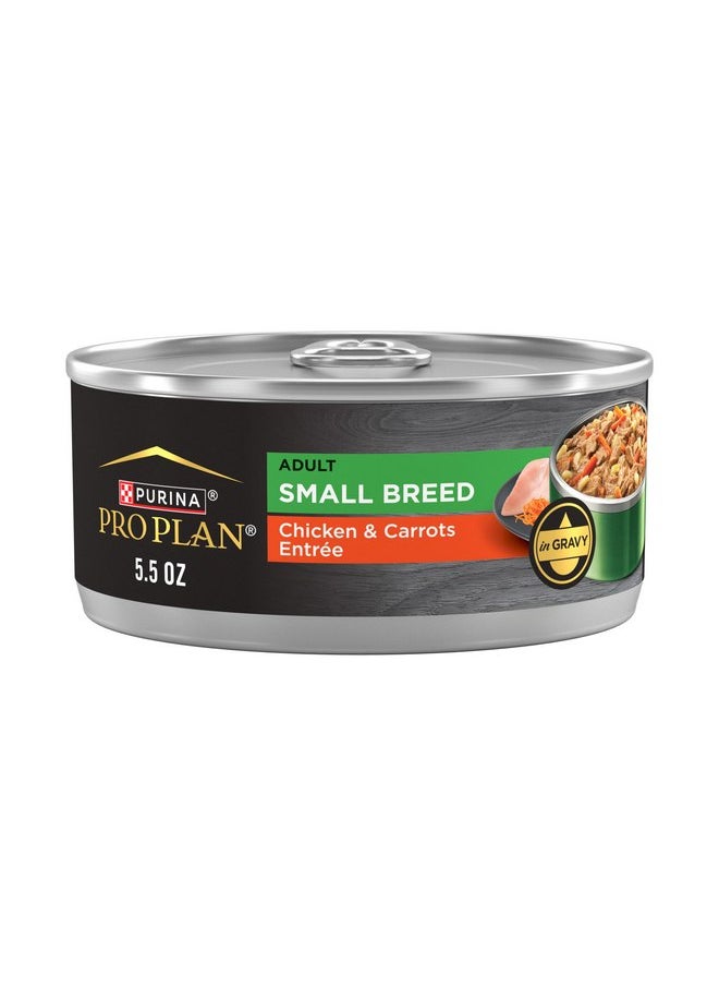 Purina Pro Plan Adult Small Breed Chicken and Carrots Entree in Gravy Wet Dog Food for Small Dogs - (Pack of 24) 5.5 oz. Cans - pzsku/Z09E6991DA5F7D6EACAFFZ/45/_/1737031705/ebc83488-a8b8-4a3f-8274-1393ebca1281