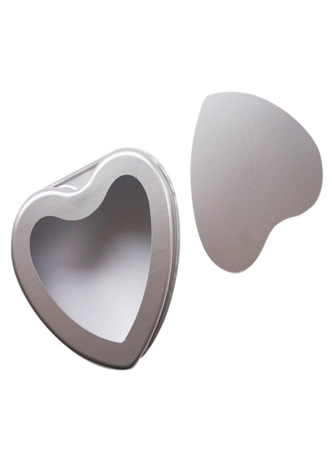 Proshopping Heart Shaped Cake Pan Set - 2 PCS Aluminum Mold With Removable Bottom, Detachable Push Pan for Cheesecake, DIY Baking - 6 Inch - Image 5