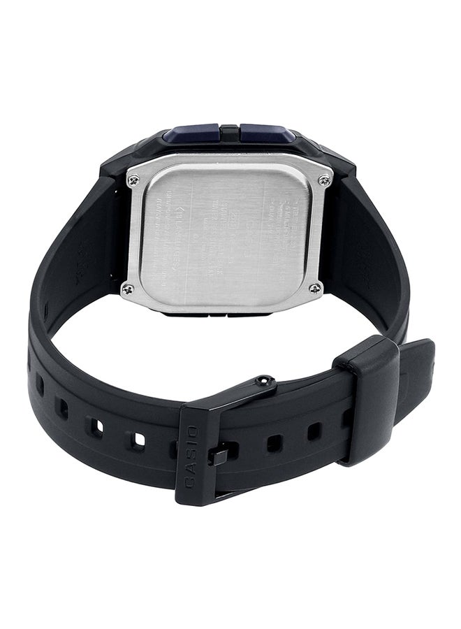 CASIO Men Data Bank Digital Watch DB-36-1AVDF - 37 mm - Black - Image 2