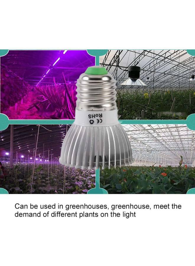 مصباح LED لنمو النباتات الداخلية، مصنوع من الألومنيوم المؤكسد، بتصميم نحيف، يوفر طيفًا كاملًا من الأشعة فوق البنفسجية والأشعة تحت الحمراء، مناسب للزراعة في الشقق الحضرية، بقوة 60 واط وجهد 120 فولت. - Image 5