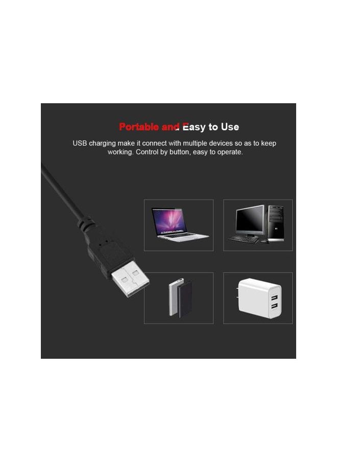Generic Portable Selfie Ring Light, 360° Long Arm Table Desktop Clip LED Fill-in Light with Cell Phone Holder for Live Stream Makeup  - Image 3