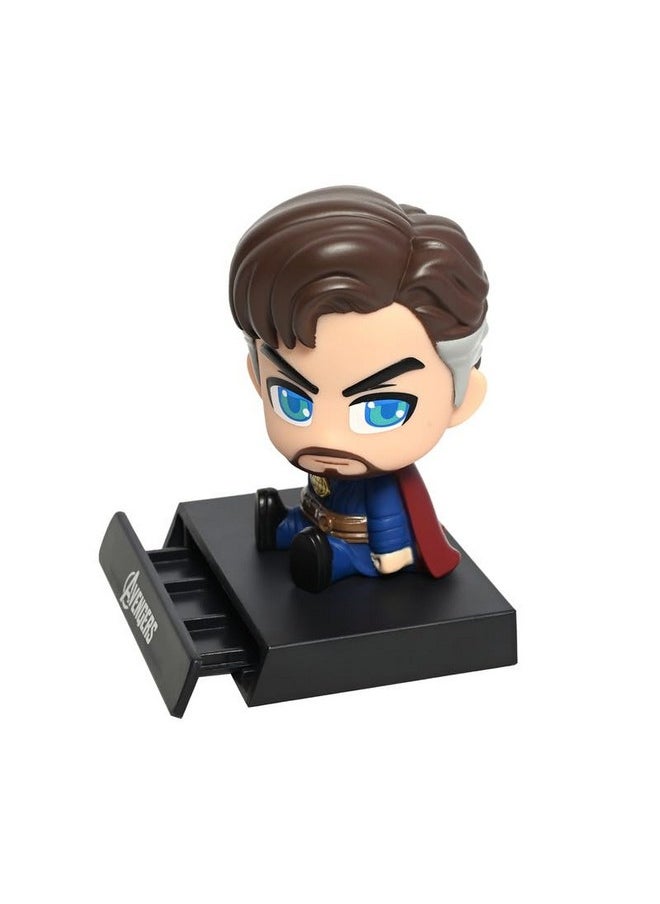 TechPro Techpro Super Hero Action Figure Limited Edition Bobblehead with Mobile Holder for Car Dashboard, Office Desk & Study Table- (Dr Strange)  - Image 5