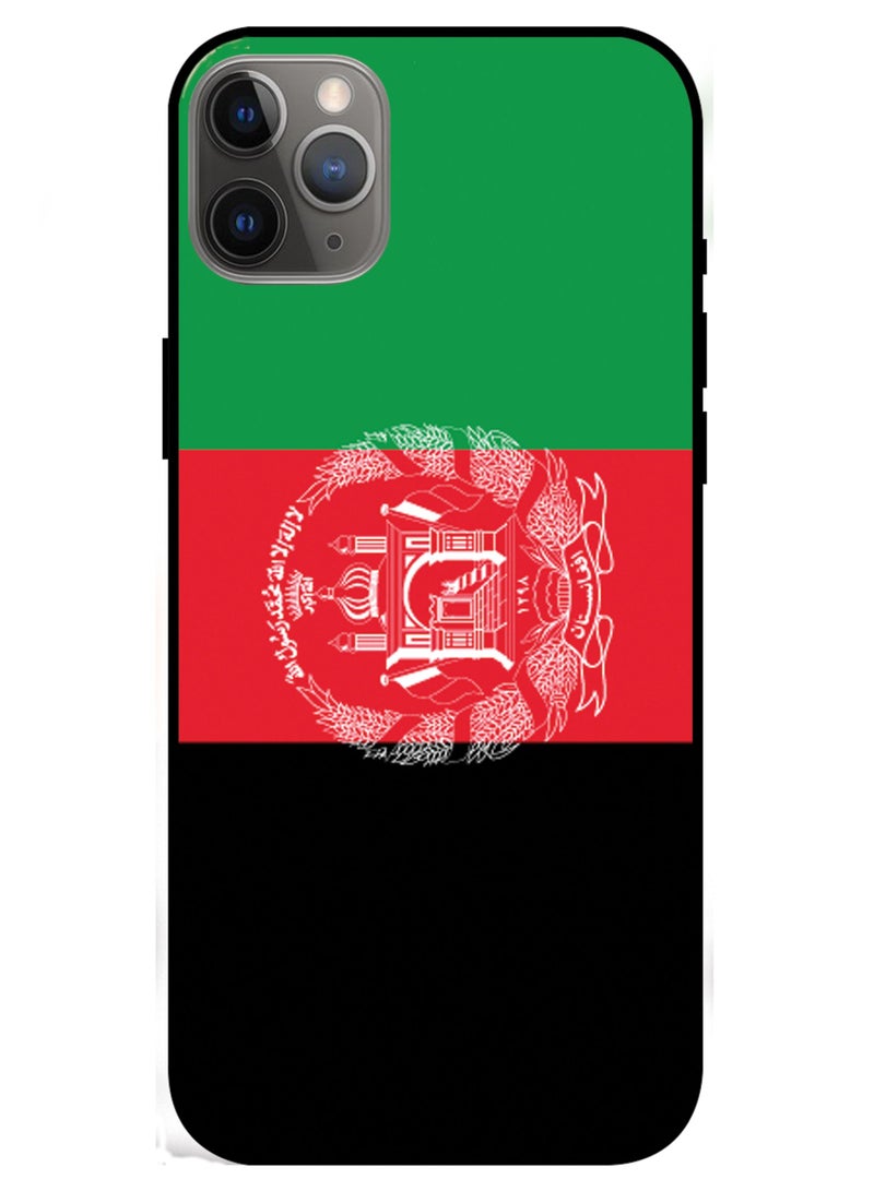 Notycase Protective Digital Printed Mobile Case Cover for Apple iPhone 11 Pro 5.8 Inch Afghanistan Flag