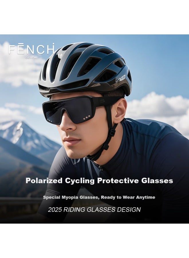 Fenchi Outdoor Sports Cycling Gl Prescription Clip-on Polarized Sungl Windproof Snow Goggles For Mountain And Snowfield Protection - Image 1