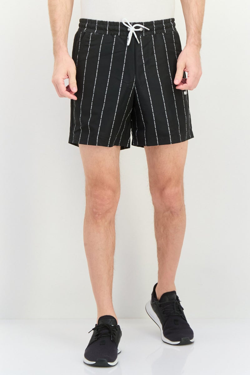 PUMA شورتات تدريب مريحة للرجال، أسود - Image 1