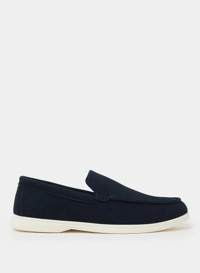 ستايلي Men Faux Suede Slip-On Comfort Loafers