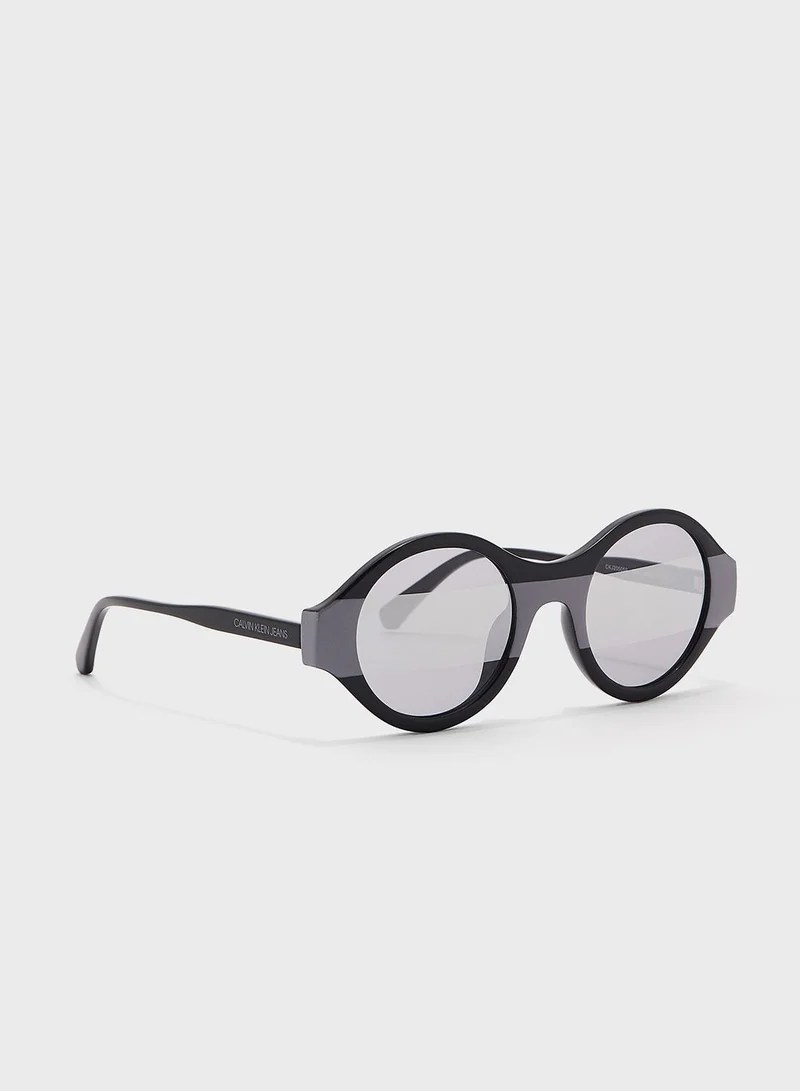 Calvin Klein Jeans Ckj20505S Round Sunglasses