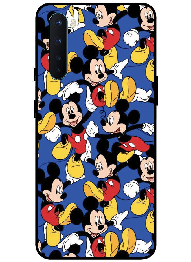 EYE CATCH - Protective Case Cover For OnePlus Nord Smart Series Printed Protective Case Cover for OnePlus Nord Mickey Mouse - Image 1