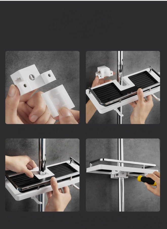 ميكسد دش الحمام الإطار التشطيب الجهاز مع مشبك - Image 5