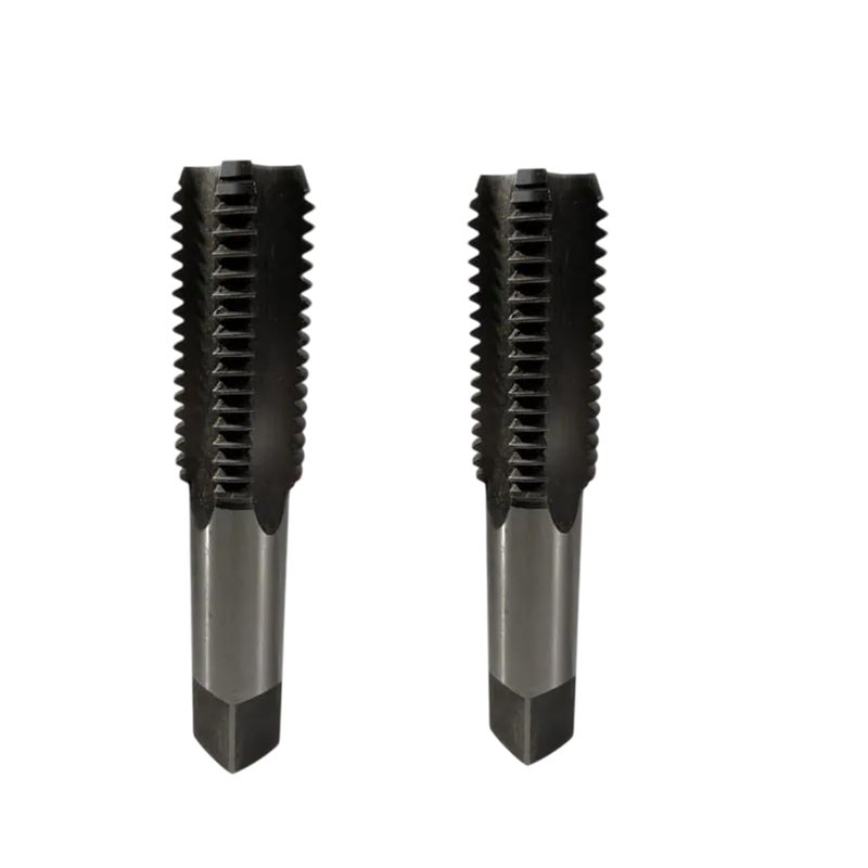 High-Precision Threading Tap Set BSP 2PCS – Steel, BSPT Sizes 1/8″ to 3/4″ – For Plumbing, Automotive & Fluid Systems (1/2) - Image 1