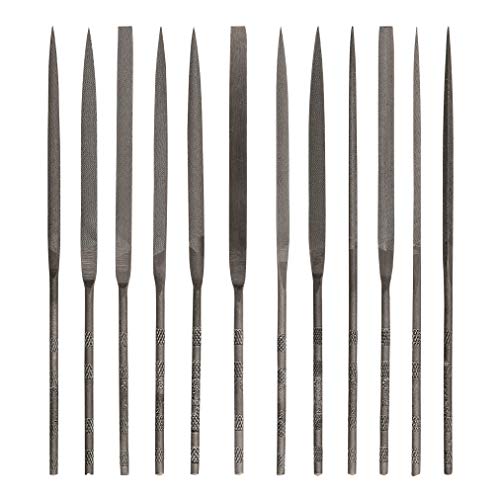 Mercer Abrasives Mercer Industries GNSI5212Piece Swiss Pattern Needle File Set Medium Cut 512 - Image 1