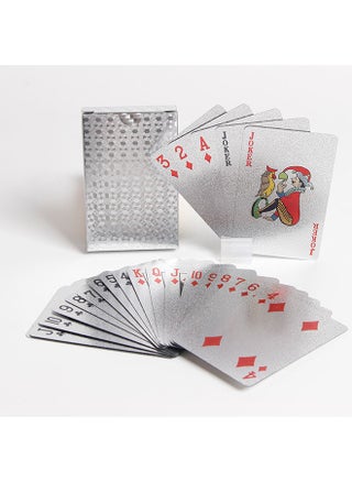 Playing Cards New Silvery Style Waterproof Playing Cards Game Multicolored Good Quality And Durable Authentic Details Party Card PVC 87MM*57MM - pzsku/Z09E76504134990CD0CFAZ/45/_/1710143179/9d773971-9381-4f9d-8ce7-7254ac3fedd4