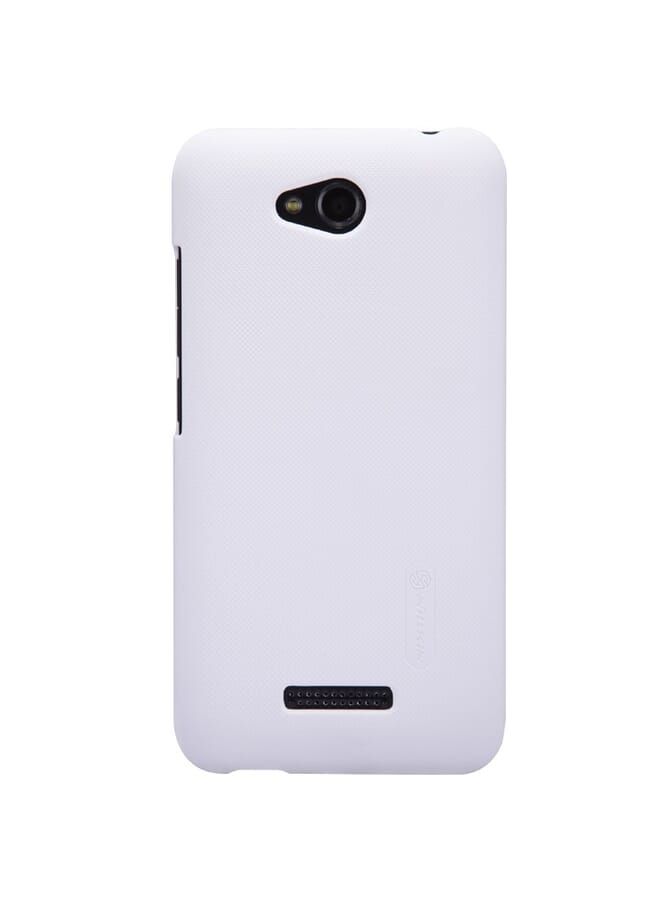 Nillkin Htc Desire 616 Frosted Hard Shield Phone Case Cover With Screen Protector White