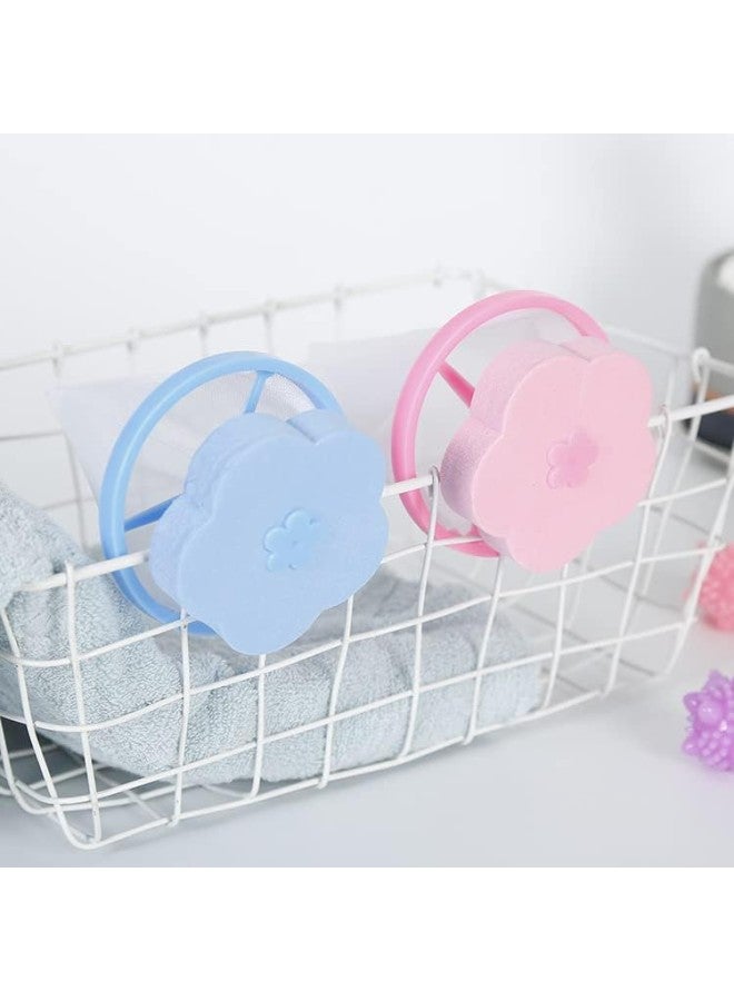 WYBOT 4 Pack Floating Hair Filtering Mesh Removal, Washing Machine Float Filter Bag Remover, Pet Hair Remover, Lint Catcher for Laundry (Multicolor-4Pack)  - Image 5