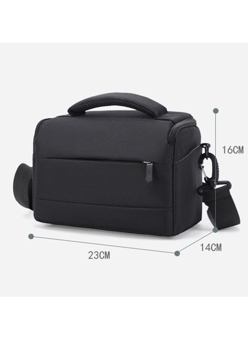 KCDMBUE DSLR Camera Shoulder Bag Waterproof Portable Anti-Shock Digital Camera Case,Single Shoulder Camera Bag, Adjustable Shoulder Strap Compatible Protector for Camera Lens and Accessories  - Image 4