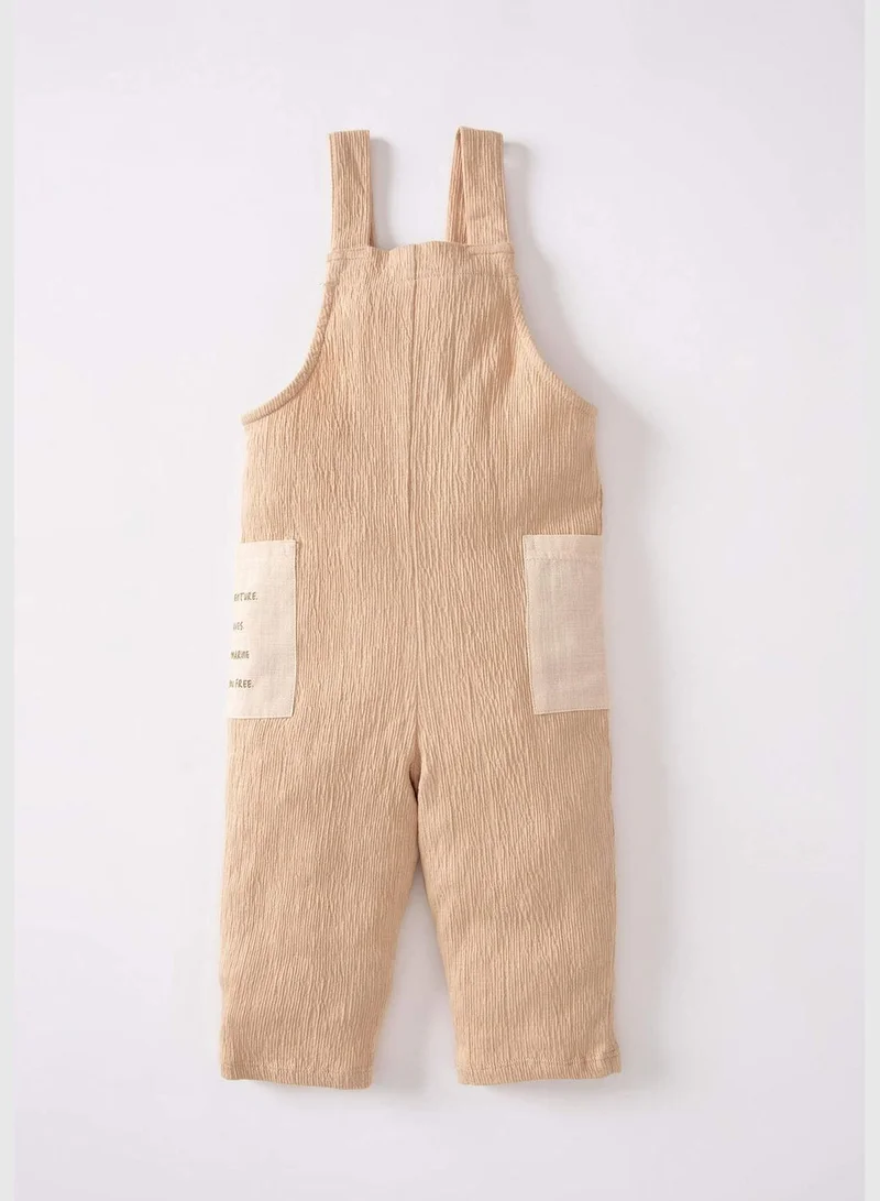 ديفاكتو BabyBoy Sleeveless Knitted Overalls