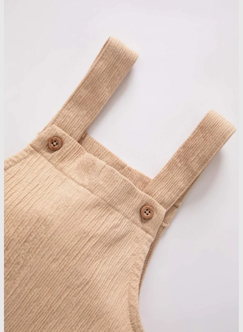 ديفاكتو BabyBoy Sleeveless Knitted Overalls