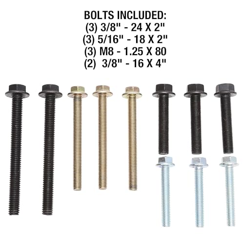 OEMTOOLS 25053 Heavy Duty Harmonic Balancer Puller Set, Engine Repair and Maintenance, Durable Alloy Steel Construction, Automotive Pulley Remover - Image 4