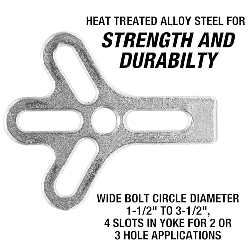 OEMTOOLS 25053 Heavy Duty Harmonic Balancer Puller Set, Engine Repair and Maintenance, Durable Alloy Steel Construction, Automotive Pulley Remover - Image 3