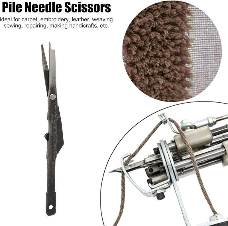 [Renewed new edition] Pile Needle Scissors for Carpet Tufting Tool Replacement, Metal Easy Mounting Pile Needle for Carpet Tufting Tool Repair Replacement (Cut Pile) Practical daily solution New & improved Best market price Popular across Saudi cities Luxury premium item Easy store & operate Wear resistant Original material Designed for Saudi taste Growing sales Recommended by Saudi locals Nationwide popular Customer exclusive price Limited quantity for sale Season hot seller Super practical Rare find Don’t miss deal Top selling in Saudi Arabia Meet international specs Store exclusive only Highly recommended by buyers Special bargain price Designed for KSA market - Image 2