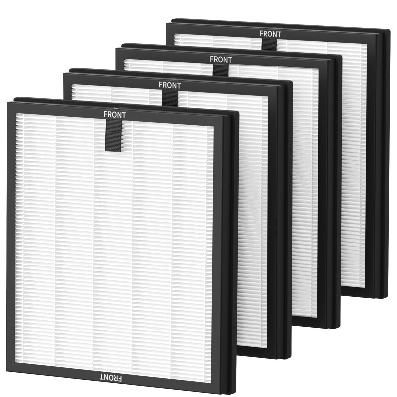 4 Pack HY4866 Replacement Filters for MORENTO HY4866 Air Purifier and YIOU M1 Air Cleaner Purifier 3in1 HEPA Filter Includes4 Pack Prefilter Enhanced Version