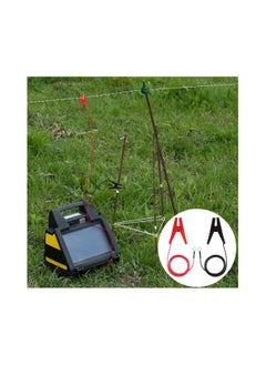 Y&D Electric Fence Energizer, Wire Connect the Energizer and Charger, Solar Powered Fence, Lead with Alligator Clip, 3Ft  - Image 5