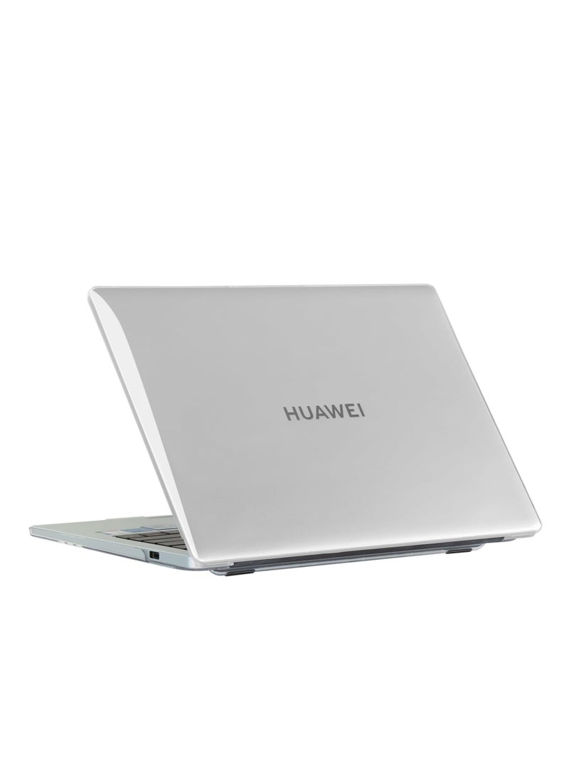 Hard Shell Case Protective Snap On Cover Compatible with Huawei MateBook Plastic Hard Shell Laptop Case Cover (Crystal Clear for MateBook D14 (2023/2024)) - Image 4