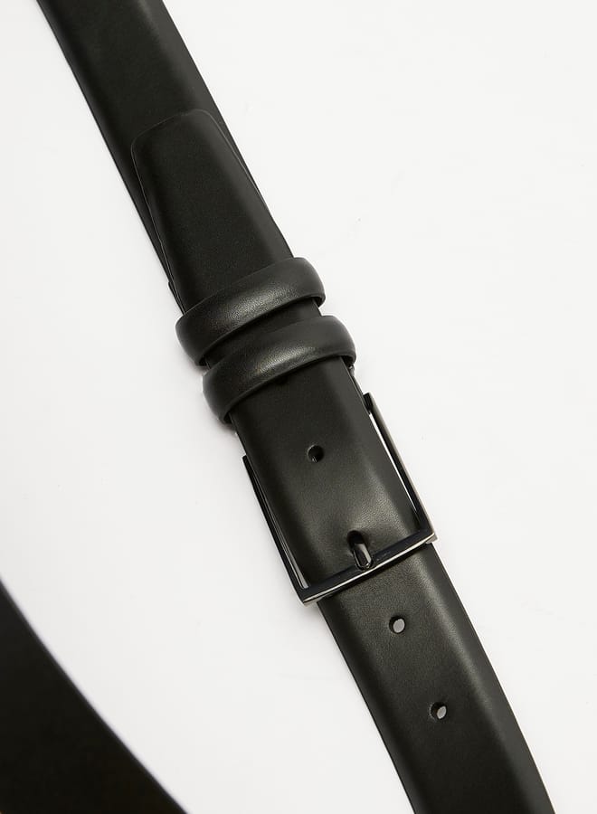 دوتشيني حزام خصر رجالي سادة بإبزيم دبوس - Image 2