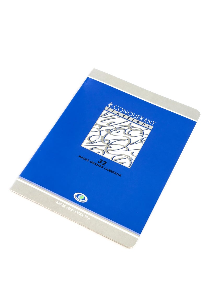 دفتر ملاحظات (سييس) ١٧ × ٢٢ سم، ٣٢ صفحة (١٦ ورقة)، مسطر (فرنسي)