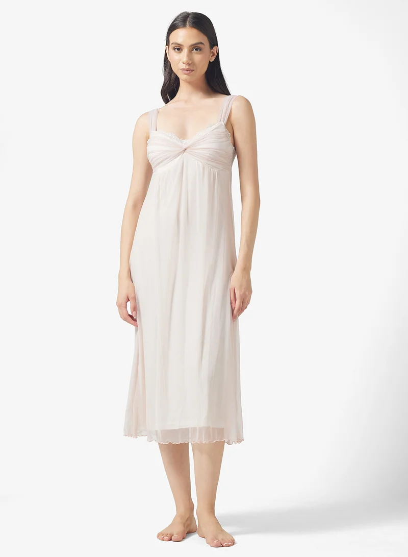 Khizana Night Slip Dress With Robe