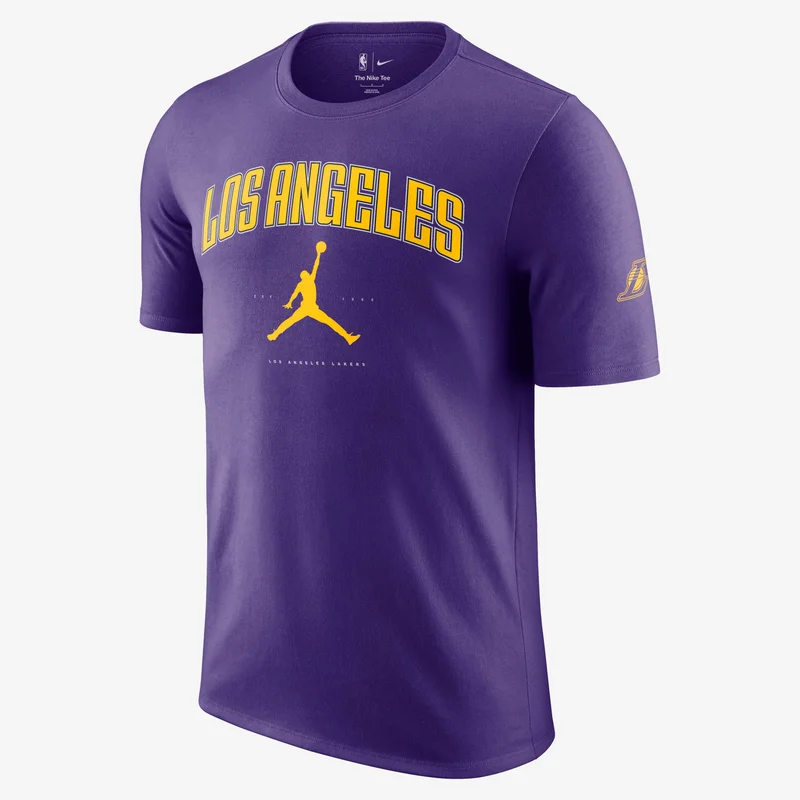 Jordan Men's NBA Los Angeles Lakers Essential Basketball T-Shirt