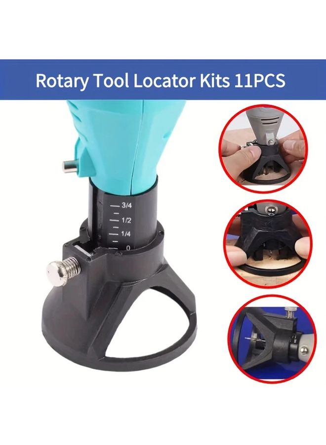 Rotary Tool Guide Set 1pc Multifunctional Carving Grinding Polishing Drill Bit Locator - Image 4
