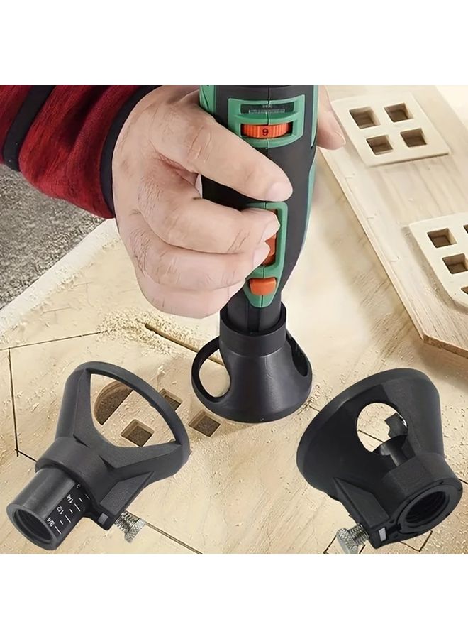 Rotary Tool Guide Set 1pc Multifunctional Carving Grinding Polishing Drill Bit Locator - Image 5