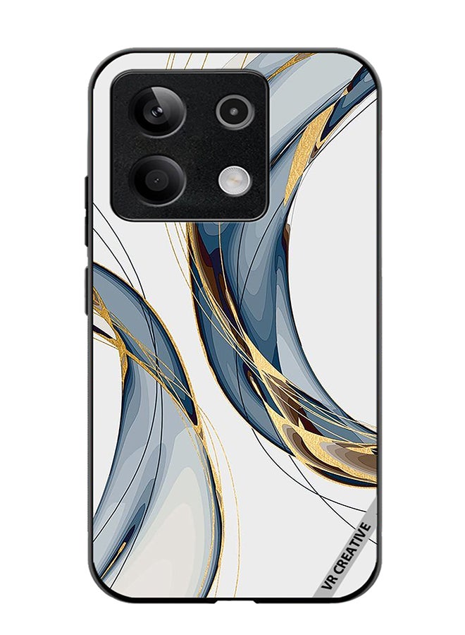 VR CREATIVE Protective Case Cover For Xiaomi Poco X6 Digital Art Layers Design Multicolour - Image 1