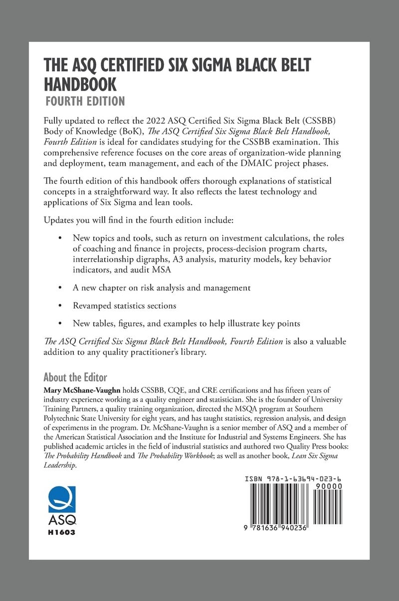 The ASQ Certified Six Sigma Black Belt Handbook, Fourth Edition - Image 2